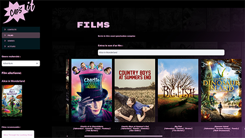 Recommandation de film